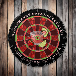 Aardbei Daiquiri Cocktail Dartbord