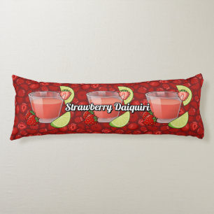 Aardbei Daiquiri Cocktail Lichaamskussen