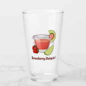 Aardbei Daiquiri Glass Glas (Voorkant)