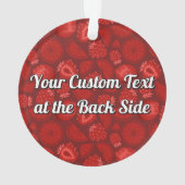 Aardbei Daiquiri Ornament (achterkant)