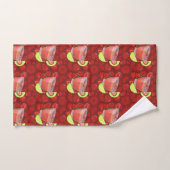 Aardbei Daiquiri Patroon Bad Handdoek (Handdoek)