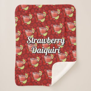 Aardbei Daiquiri Sherpa Deken