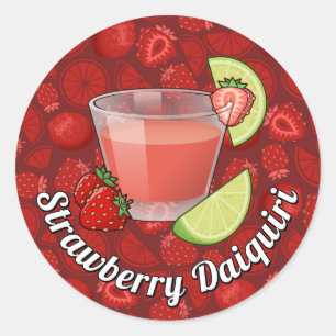 Aardbei Daiquiri Sticker