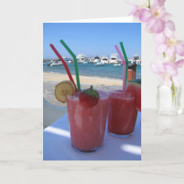 Aardbei Daiquiris bij Mykonos - kaart
