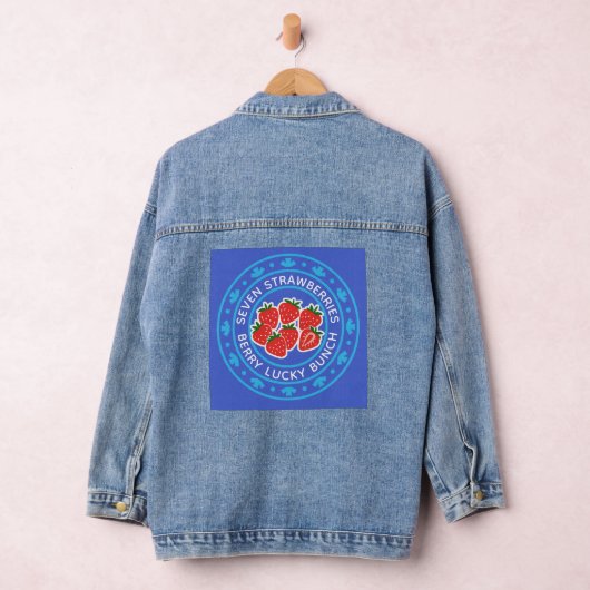 aardbei denim jacket (Hangar)