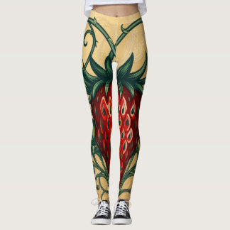Aardbei Design Leggings