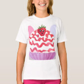 Aardbei droomcake t-shirt (Voorkant)