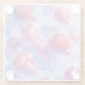 aardbei-druif-splash glazen onderzetter (Achterkant)