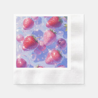 aardbei-druif-splash servet