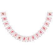 Aardbei en aardbeien vlaggetjes (Alle)