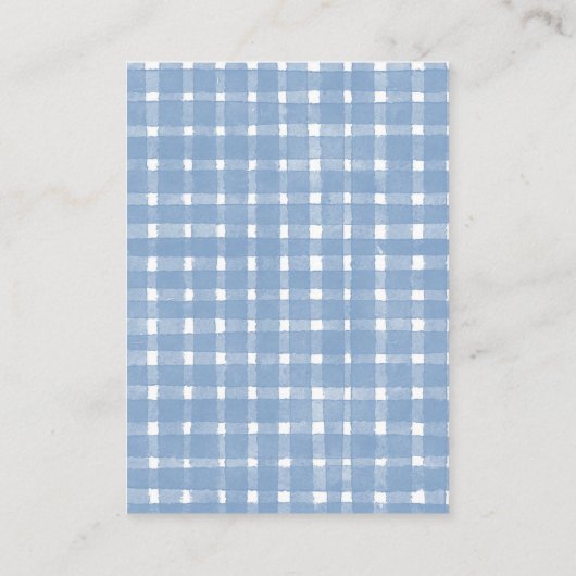 Aardbei en Blueberry Luier Raffle Informatiekaartje (Achterkant)