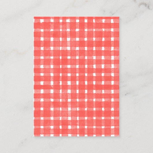 Aardbei- en bosbessenboeken voor Baby Informatiekaartje (Achterkant)