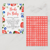 Aardbei- en bosbessenboeken voor Baby