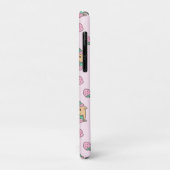 Aardbei en cavia roze Case-Mate iPhone case (Achterkant/links)