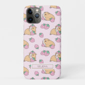Aardbei en cavia roze Case-Mate iPhone case (Achterkant)
