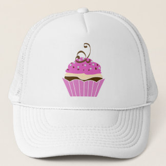 Aardbei en chocolade Cupcake Trucker Pet