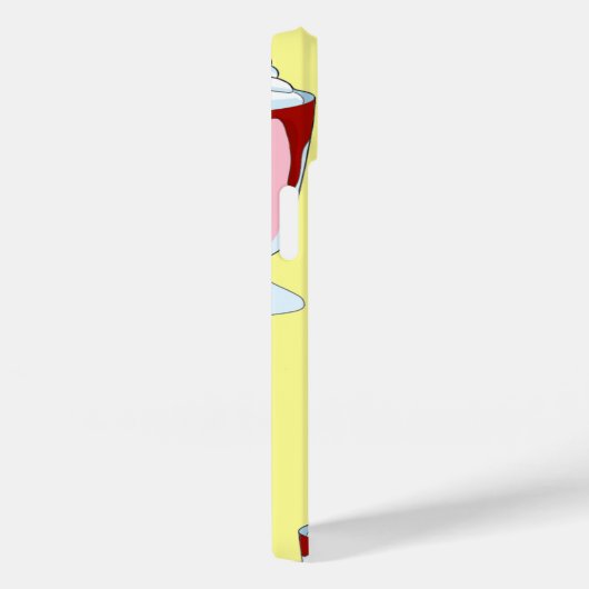 Aardbei en chocolade milkshakes Case-Mate iPhone case (Achterkant / Rechts)