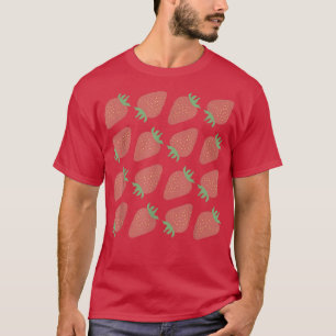 Aardbei- en fruitboomgaard t-shirt