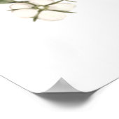 Aardbei en Greenery Vrijgezellenfeest Welkomstteke Poster (Hoek)