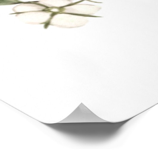 Aardbei en Greenery Vrijgezellenfeest Welkomstteke Poster (Hoek)