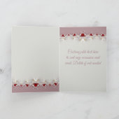 Aardbei en Kaart voor het uitnodigen van kreeften (Binnen)