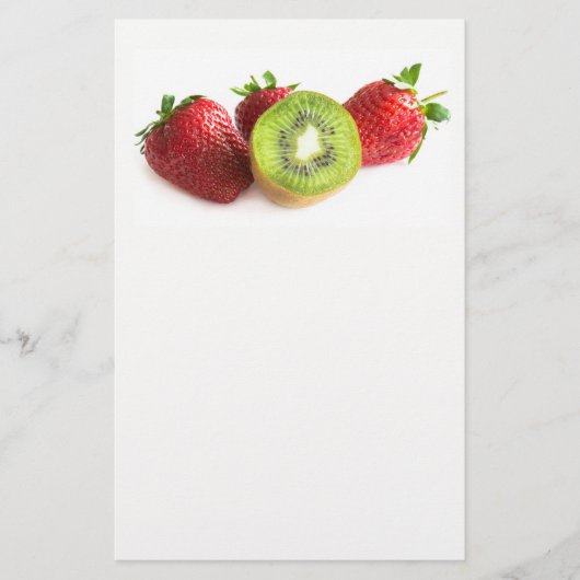 aardbei en kiwi flyer (Voorkant)