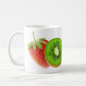 aardbei en kiwi koffiemok (Links)