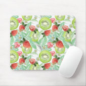 Aardbei en kiwi muismat (Met muis)