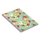 Aardbei en kiwi notitieboek (Rechterzijde)