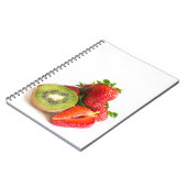 aardbei en kiwi notitieboek (Linkerzijde)