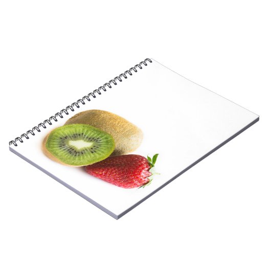 aardbei en kiwi notitieboek (Linkerzijde)