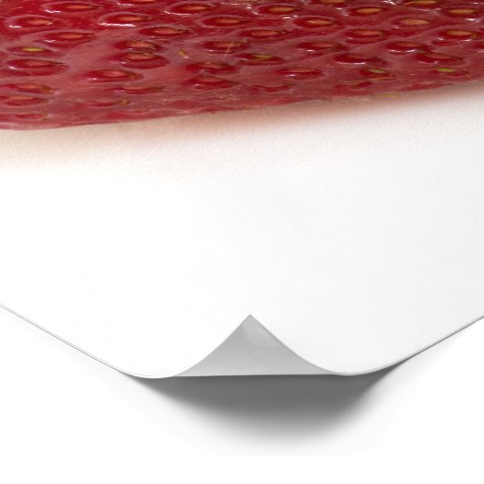 aardbei en kiwi poster (Hoek)