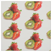 aardbei en kiwi stof (Swatch)