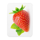 Aardbei en munt magneet (Verticaal)