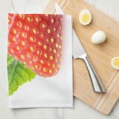 Aardbei en munt theedoek (Quarter Fold)