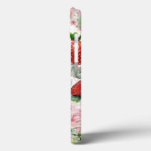 Aardbei en Rozen Case-Mate iPhone Case (Achterkant / Links)