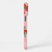 Aardbei Esthetische Hoes | Verse Fruitige Sfeer iPhone Hoesje (Rechterkant)
