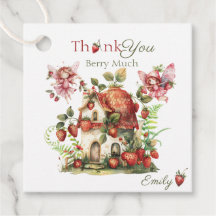 Aardbei Fairy Berry Sweet Girls eerste verjaardag