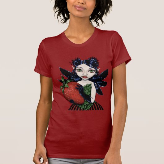 Aardbei Fairy Gothic Shirt (Voorkant)