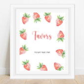 Aardbei \ Favorieten Poster