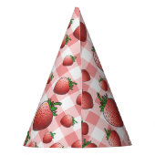 Aardbei Feesthoedjes (Achterkant)