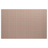 Aardbei Floral Pink Pattern Stof (Yard (91,4 cm))