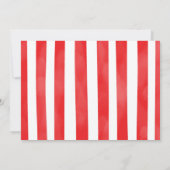 Aardbei foto uitnodiging (Achterkant)