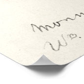 Aardbei (Fragaria) Waterverf van fruit Poster (Hoek)