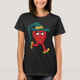 Aardbei Fruit Lazy Halloween Costume T-shirt