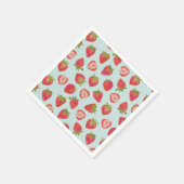 Aardbei Fruit Servet (Hoek)