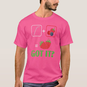 Aardbei Fruitarian Aardbeien Berry Fruit T-shirt