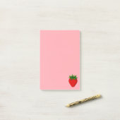 Aardbei - Fruitcollectie - Post-it® Notes (Op bureau)