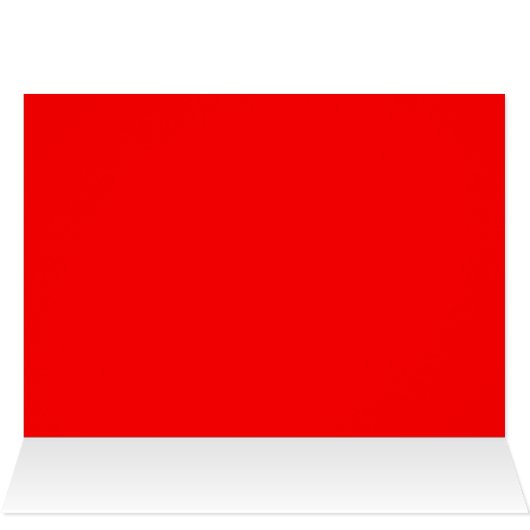 Aardbei fruitkrat Kunstmatige blanco Kaart (Binnen Horizontaal (Boven))