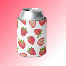 Aardbei Fruitpatroon Blikjeskoeler